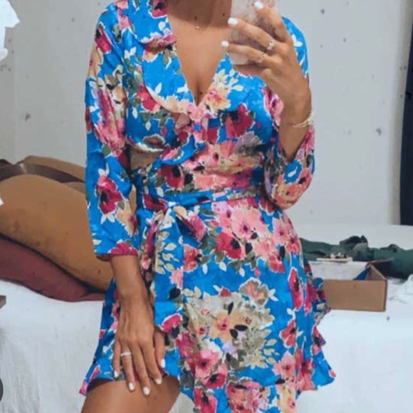 Sezane Asianne dress size 46 - Picture 4 of 7